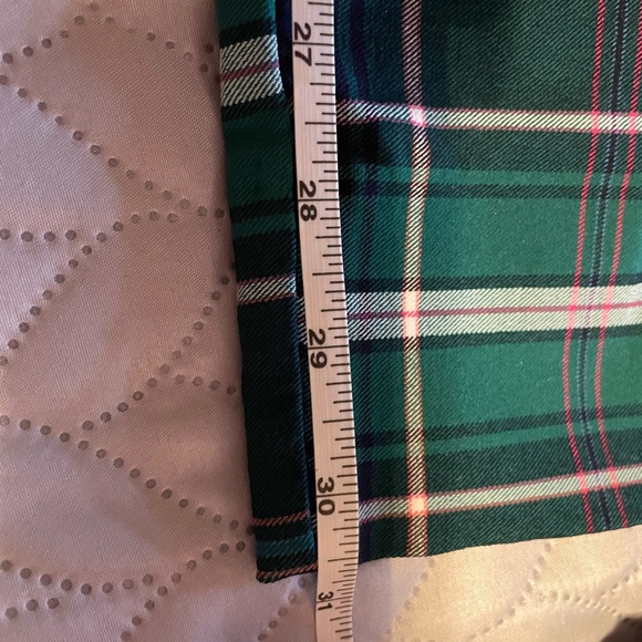 Crown & Ivy size 8 Women's Green Plaid Pants - Picture 8 of 8